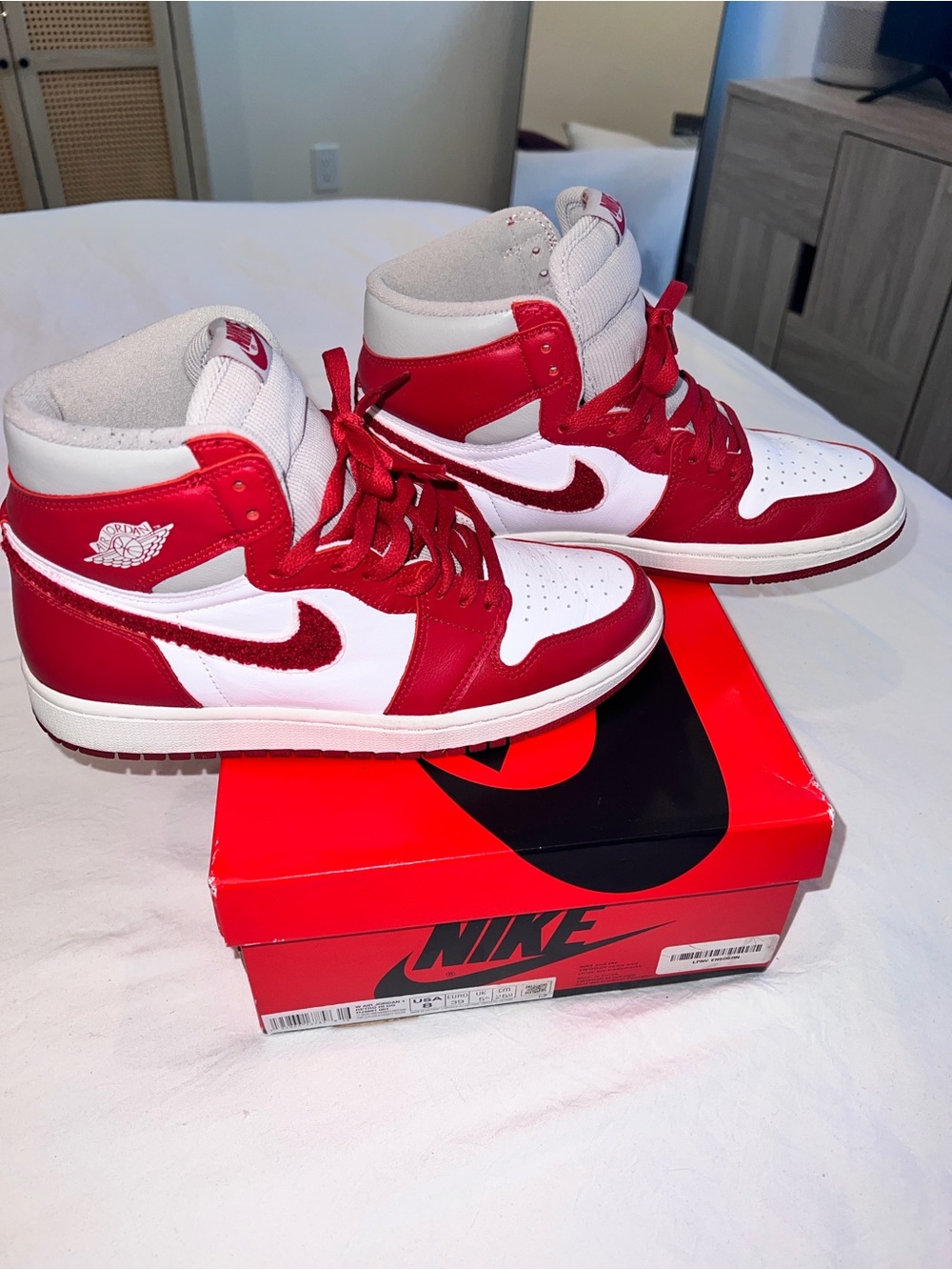 Jordan 1 Newstalgia Chenille W8